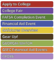 Financial Aid Events Label Key
