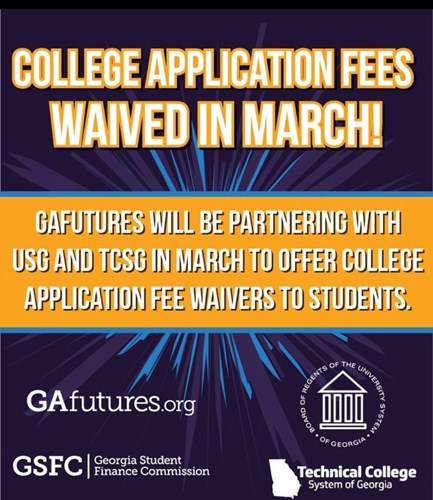 College Application Fees Waived In March