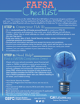 FAFSA Checklist