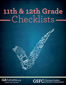 11th & 12th Grade Checklists