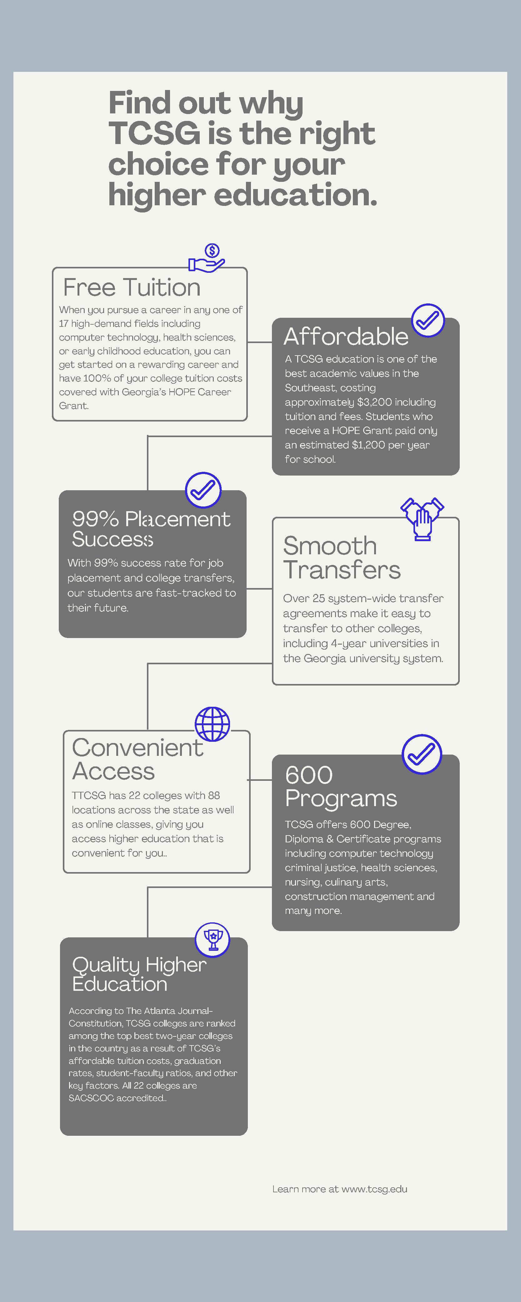 TCSG Why College In Georgia
